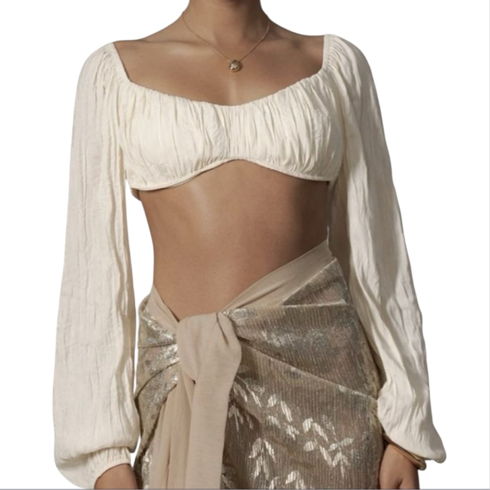 NWT  EMERY PARK Crop Top  Size L